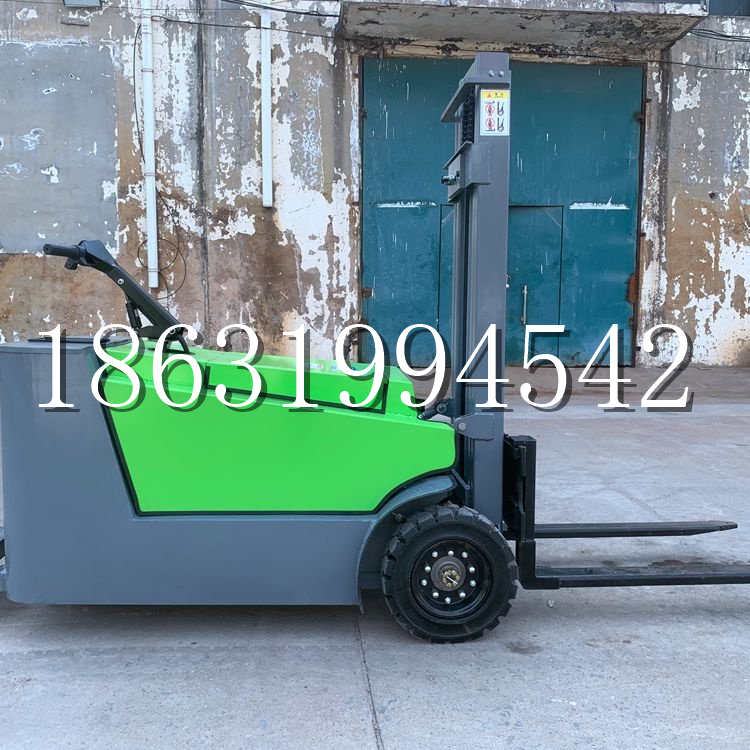 昌黎县小型电动叉车1吨2吨步行站驾式电瓶堆高充电装卸车液压升降车铲车